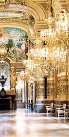 Interior of Palais Garnier Paris 